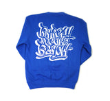 BSTB Embroidered Crewneck: Blue