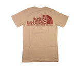 Face Of San Diego SHIRT: Brown